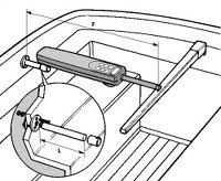 Raymarine Cockpit Pilot Cantiver Bracket D031